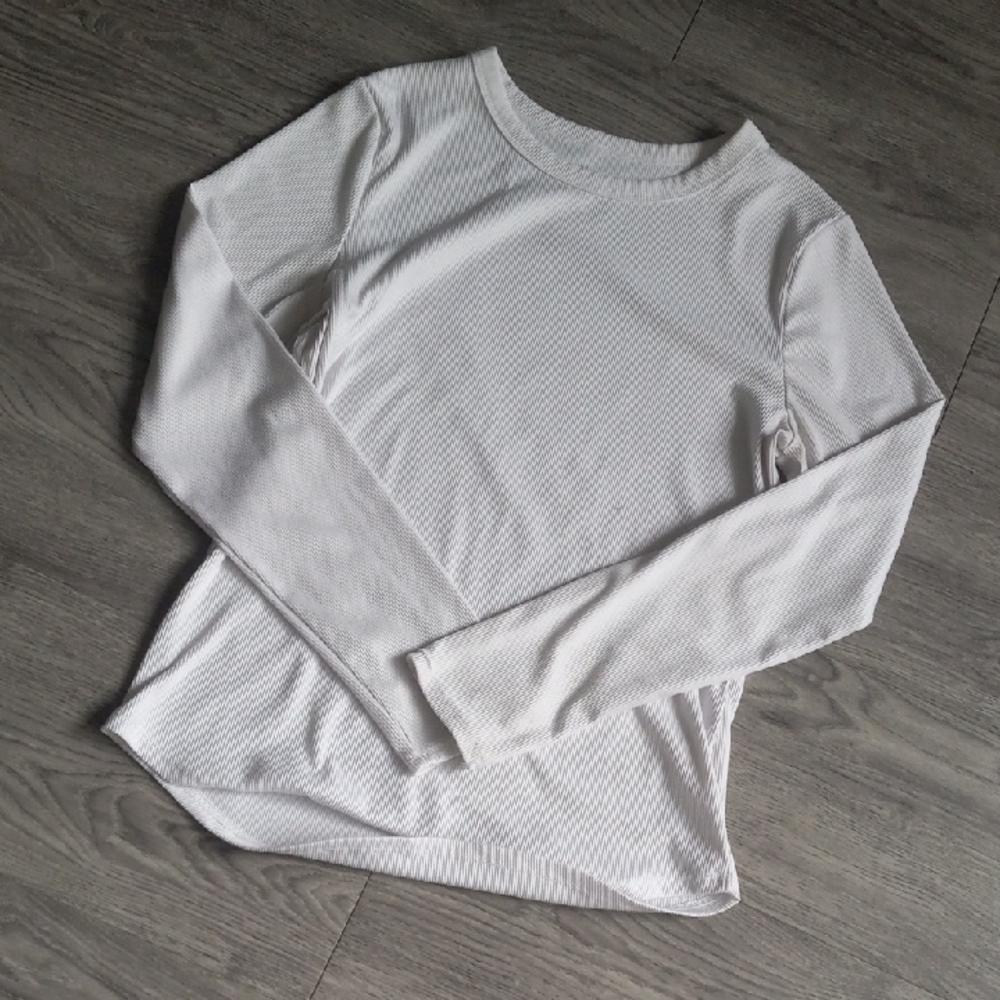 White Long Sleeve Women's Top